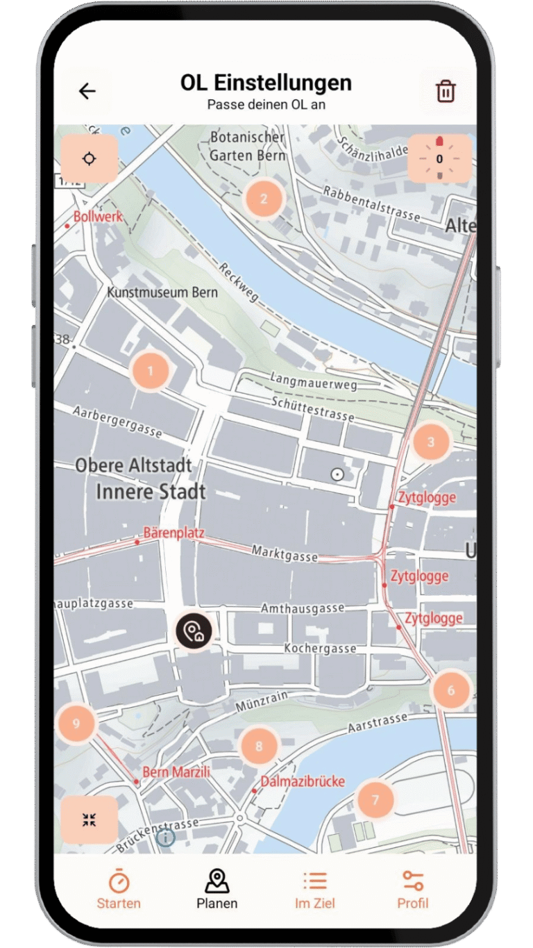 #5 Posten platzieren