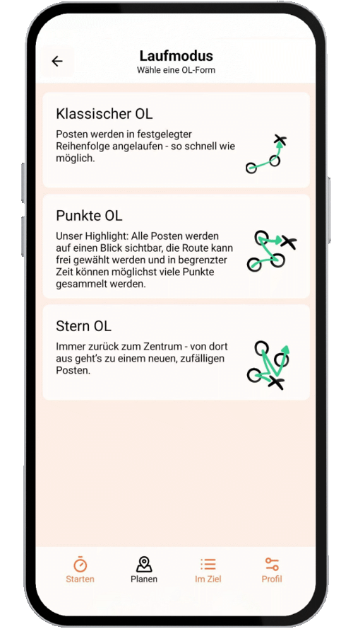 #3 Spielmodi wählen