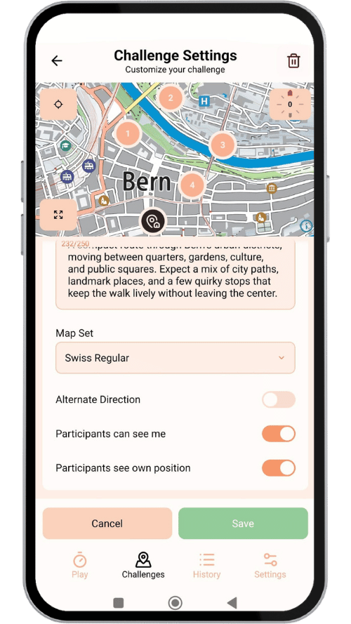 #4 Event settings
